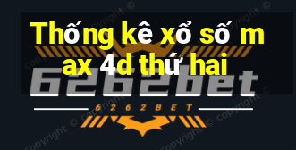 Thống kê xổ số max 4d thứ hai