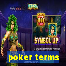 poker terms