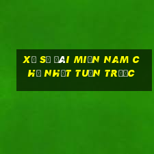 xổ số đài miền nam chủ nhật tuần trước