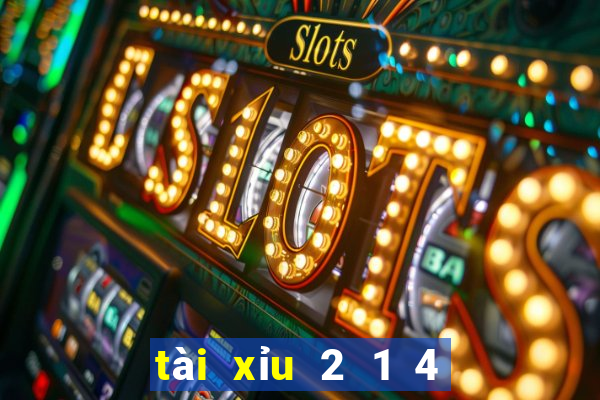 tài xỉu 2 1 4 là sao