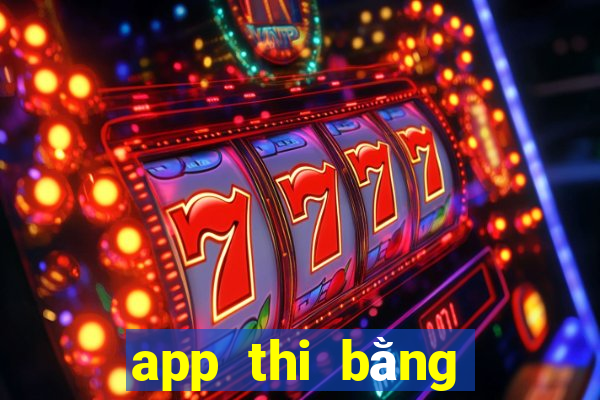 app thi bằng lái xe