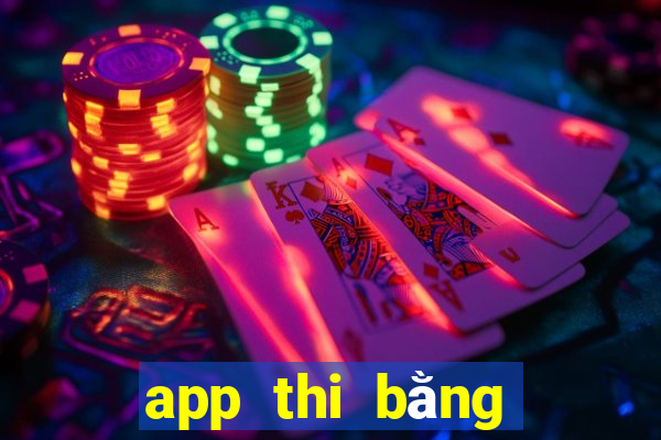 app thi bằng lái xe