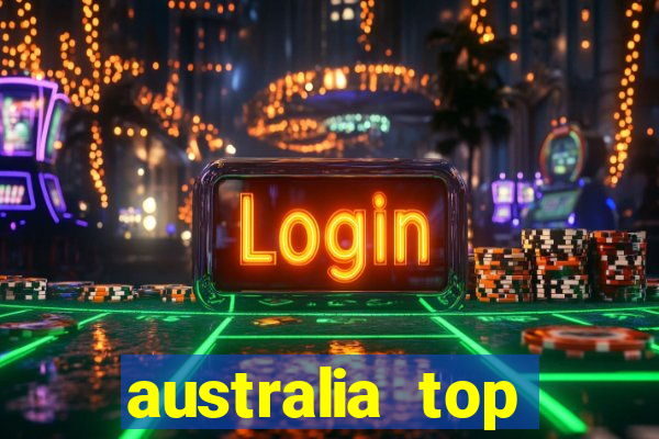 australia top online casino