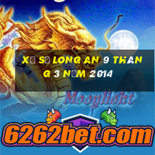 xổ số long an 9 tháng 3 năm 2014