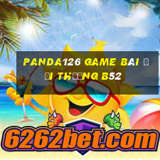 Panda126 Game Bài Đổi Thưởng B52