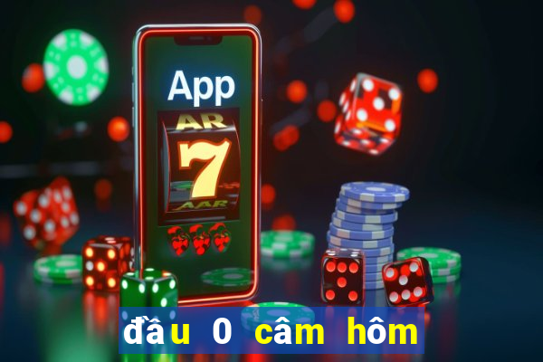 đầu 0 câm hôm sau đánh lô gì