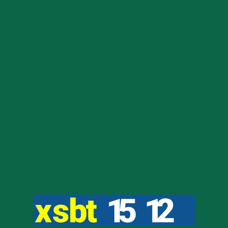 xsbt 15 12