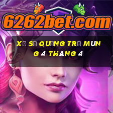 xổ số quảng trị mùng 4 tháng 4