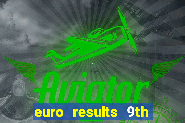 euro results 9th january 2024