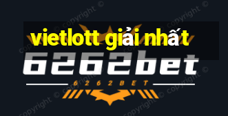 vietlott giải nhất