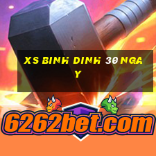 xs binh dinh 30 ngay