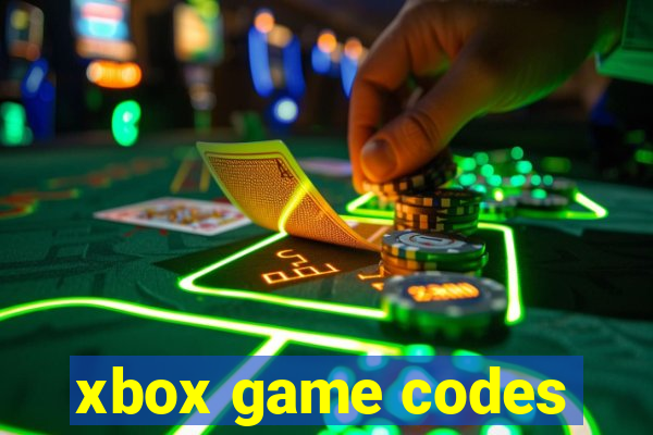 xbox game codes