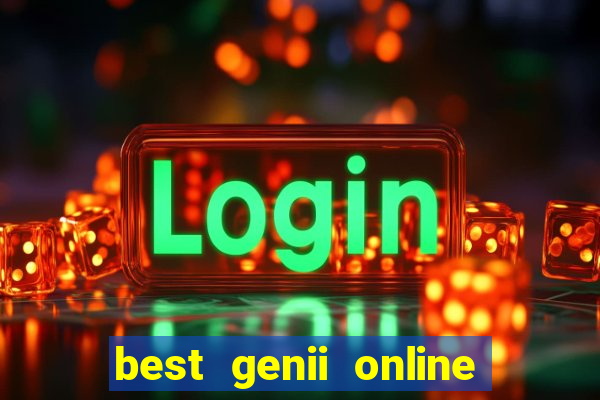 best genii online slot sites