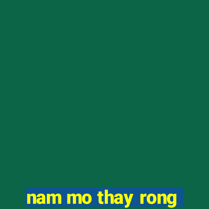 nam mo thay rong