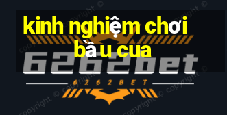 kinh nghiệm chơi bầu cua