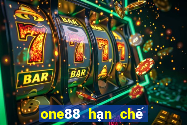 one88 hạn chế màu đỏ