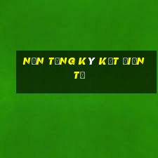 Nền tảng ký kết điện tử