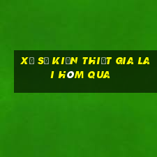 xổ số kiến thiết gia lai hôm qua