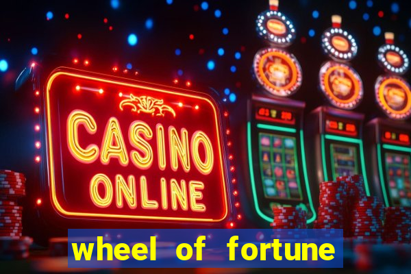 wheel of fortune slot machine