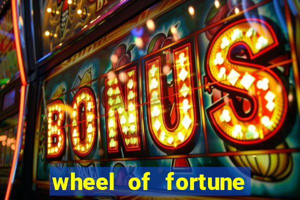 wheel of fortune slot machine