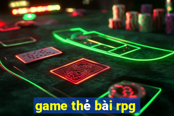 game thẻ bài rpg