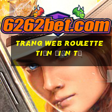 trang web roulette tiền điện tử