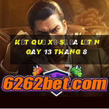 kết quả xổ số đà lạt ngày 13 tháng 8