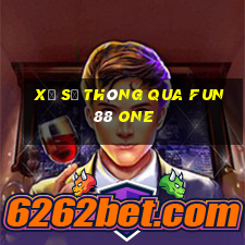 Xổ số thông qua Fun88 One