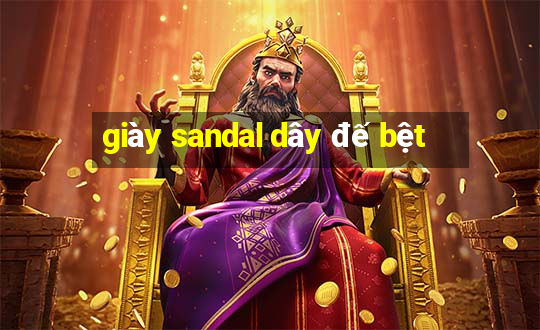 giày sandal dây đế bệt