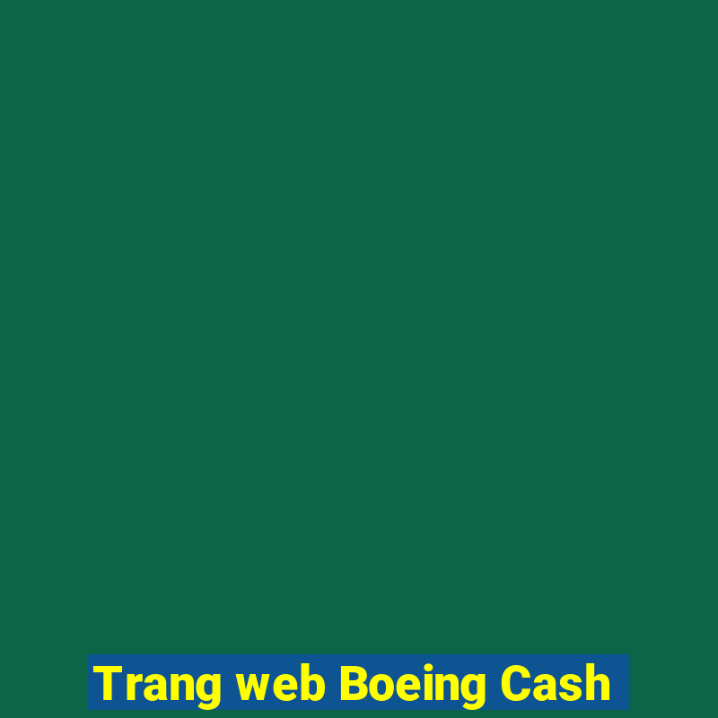 Trang web Boeing Cash