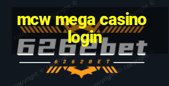 mcw mega casino login