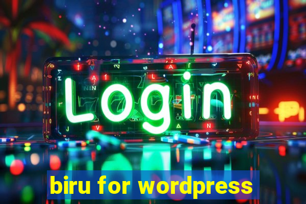 biru for wordpress