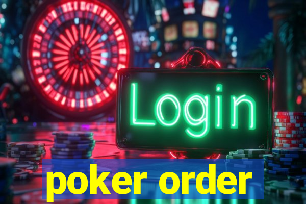 poker order