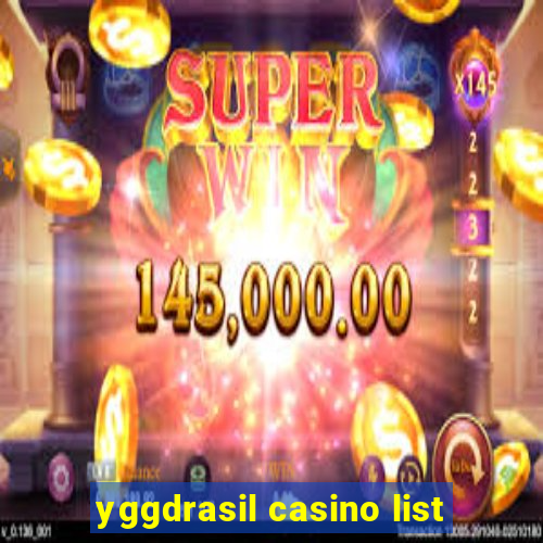 yggdrasil casino list