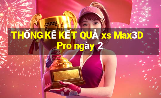 THỐNG KÊ KẾT QUẢ xs Max3D Pro ngày 2