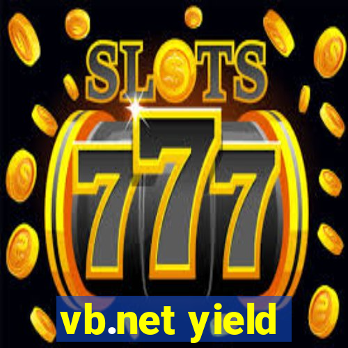 vb.net yield