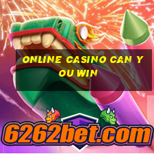 online casino can you win