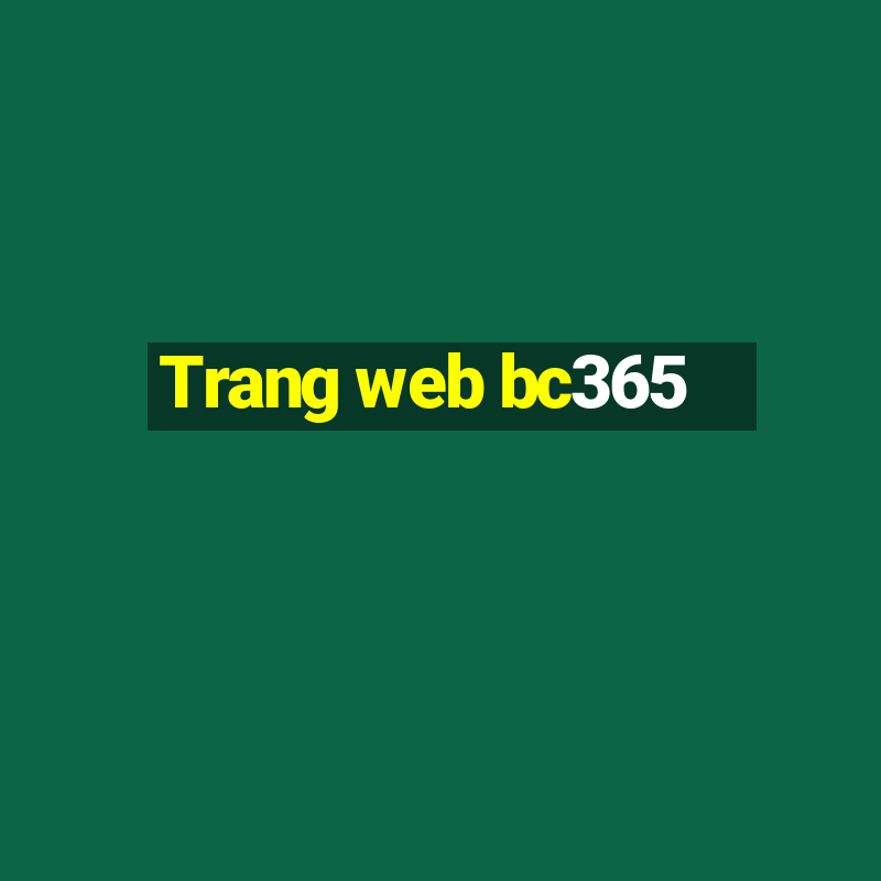 Trang web bc365