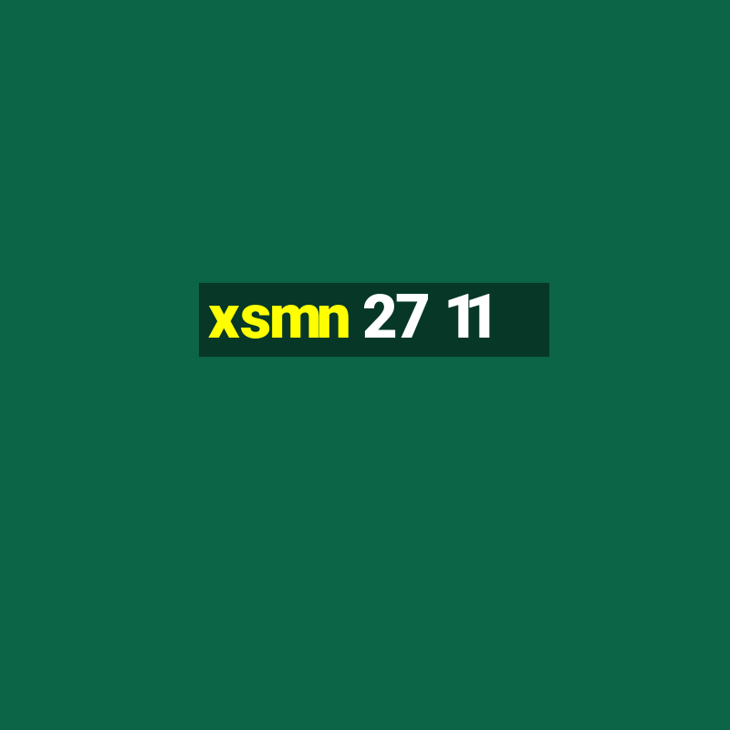 xsmn 27 11