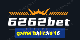 game bài cào tố