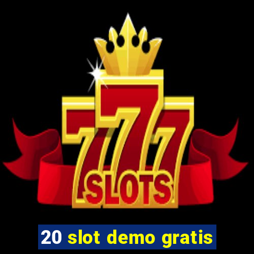 20 slot demo gratis