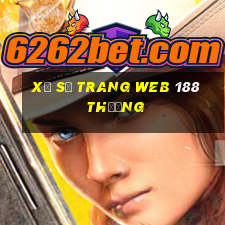 Xổ số trang web 188 thưởng