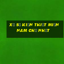 xổ số kiến thiết miền nam chủ nhật