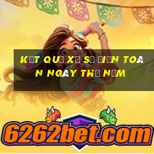 Kết quả xổ Số Điện Toán ngày thứ năm