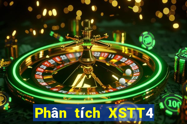 Phân tích XSTT4 thứ bảy