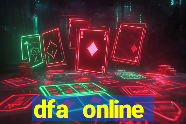 dfa online appointment available slot