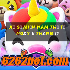 xổ số miền nam thứ tư ngày 6 tháng 11