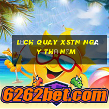 Lịch quay XSTN ngày thứ năm