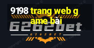 9198 trang web game bài