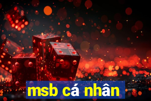 msb cá nhân